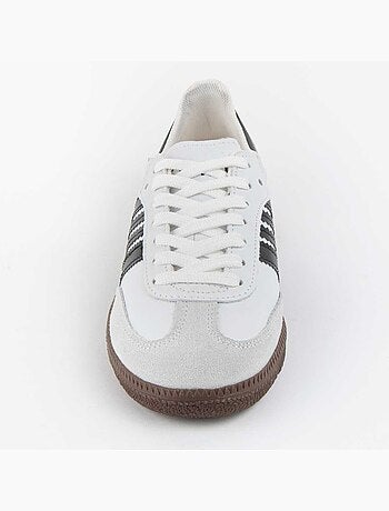 Baskets Cuir Naturel Purapiel