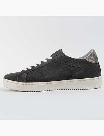 Baskets Cuir Naturel Purapiel