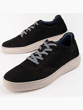 Baskets Cuir Naturel Purapiel