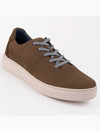 Baskets Cuir Naturel Purapiel