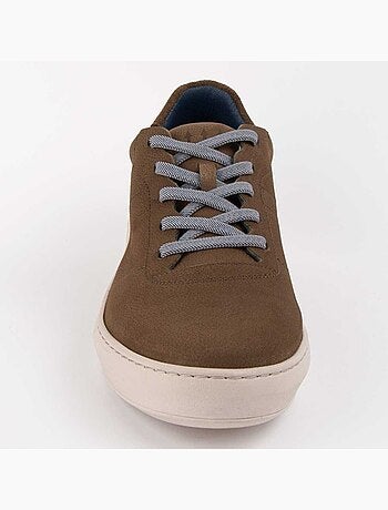 Baskets Cuir Naturel Purapiel