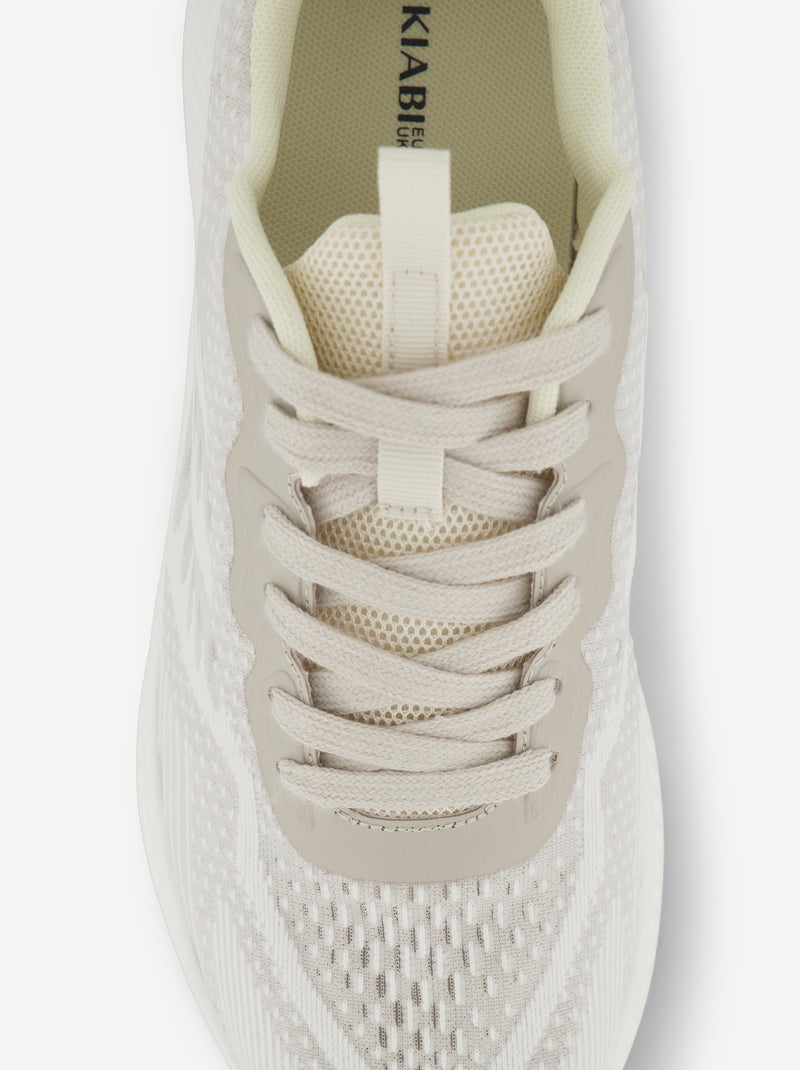 Baskets de running Blanc - Kiabi
