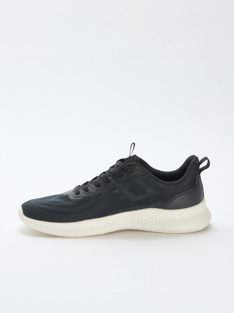 Baskets de sport Noir - Kiabi