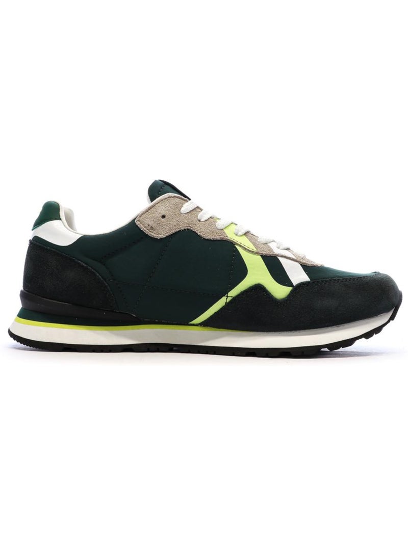 Baskets e Homme Pepe Jeans Brit Road Vert - Kiabi