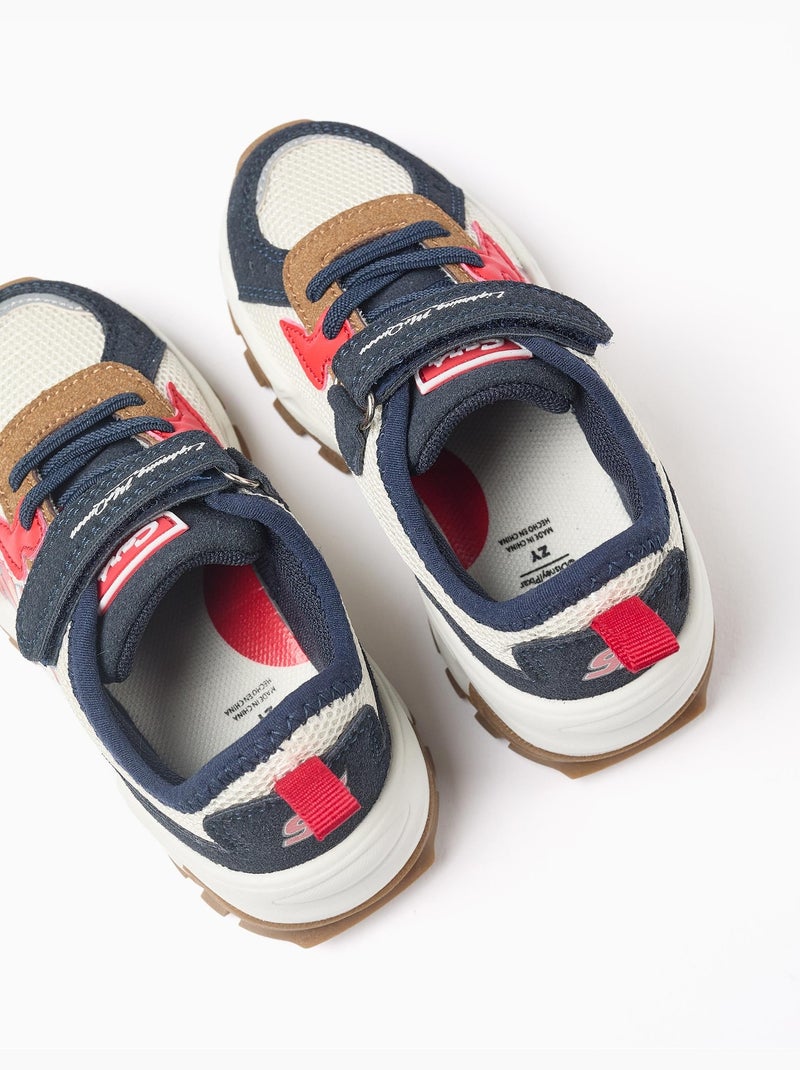 Baskets en maille avec Flash McQueen Bleu foncé - Kiabi