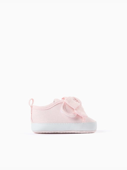 Baskets en Tissu avec Noeud - Kiabi