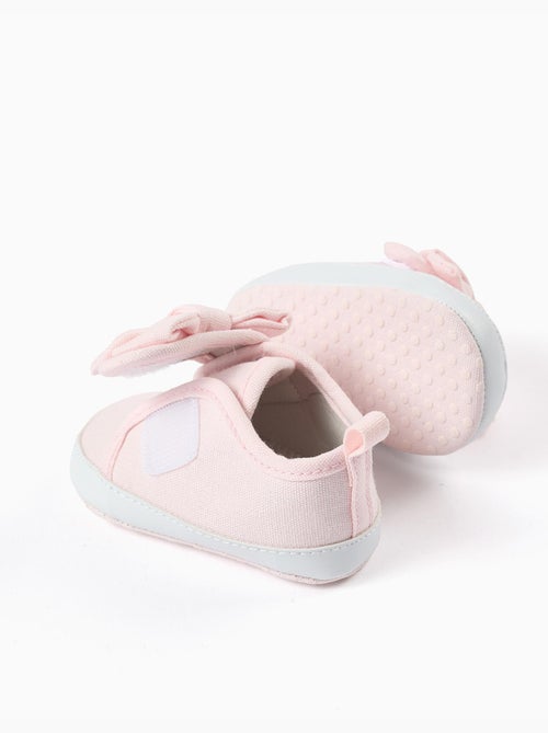 Baskets en Tissu avec Noeud - Kiabi
