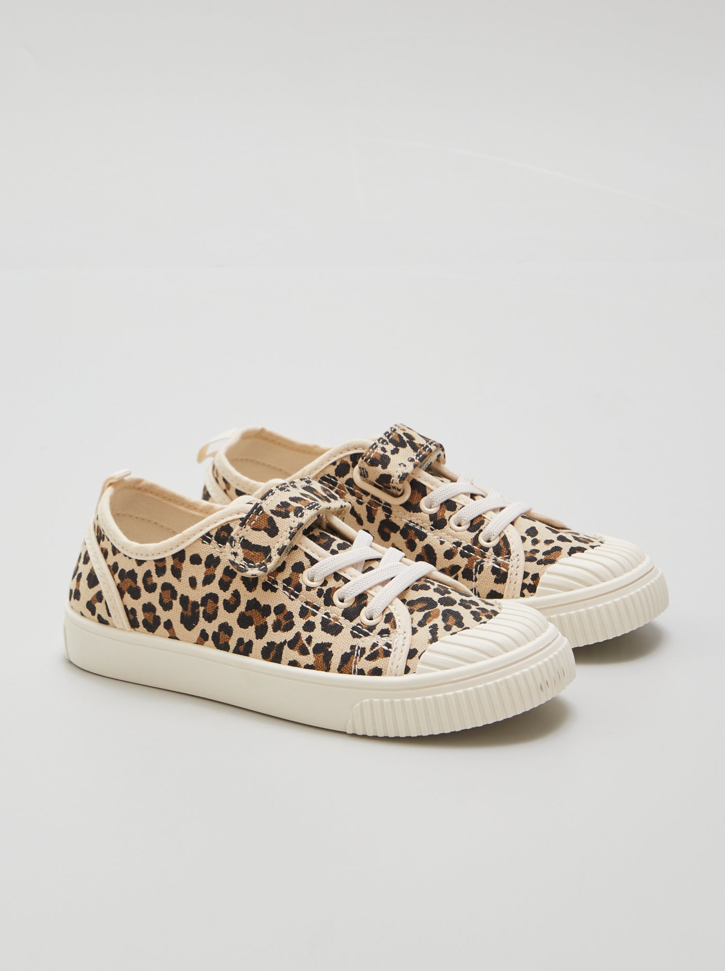 Baskets en toile Leopard Kiabi nu