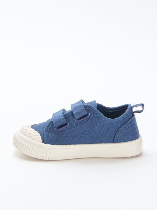 Baskets en toile unie - Kiabi