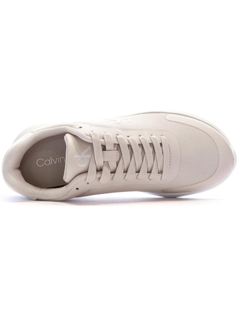 Baskets Femme Calvin Klein Jeans Gris Argenté - Kiabi