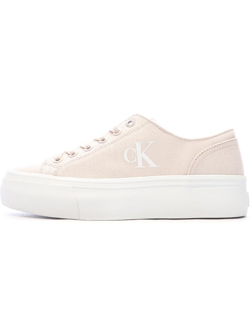 Baskets Femme Calvin Klein Jeans Rose - Kiabi