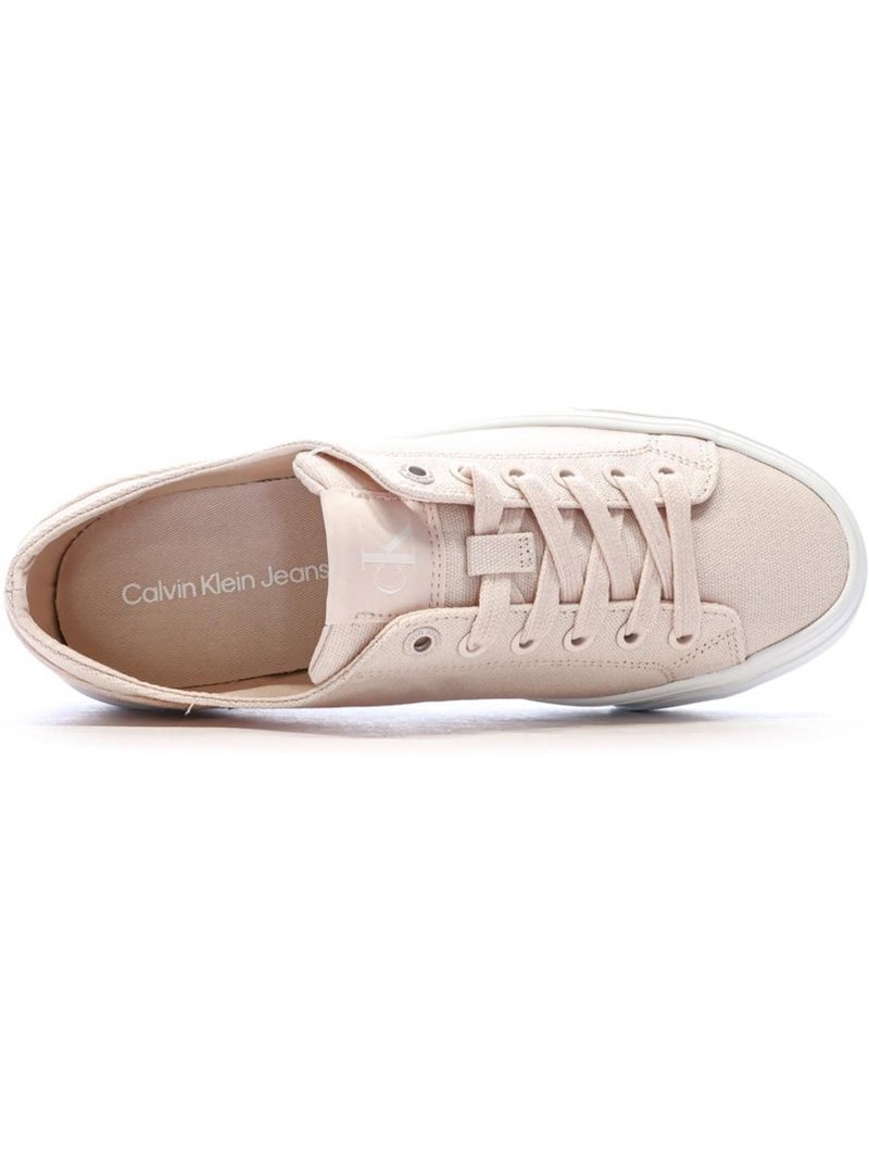 Baskets Femme Calvin Klein Jeans Rose - Kiabi