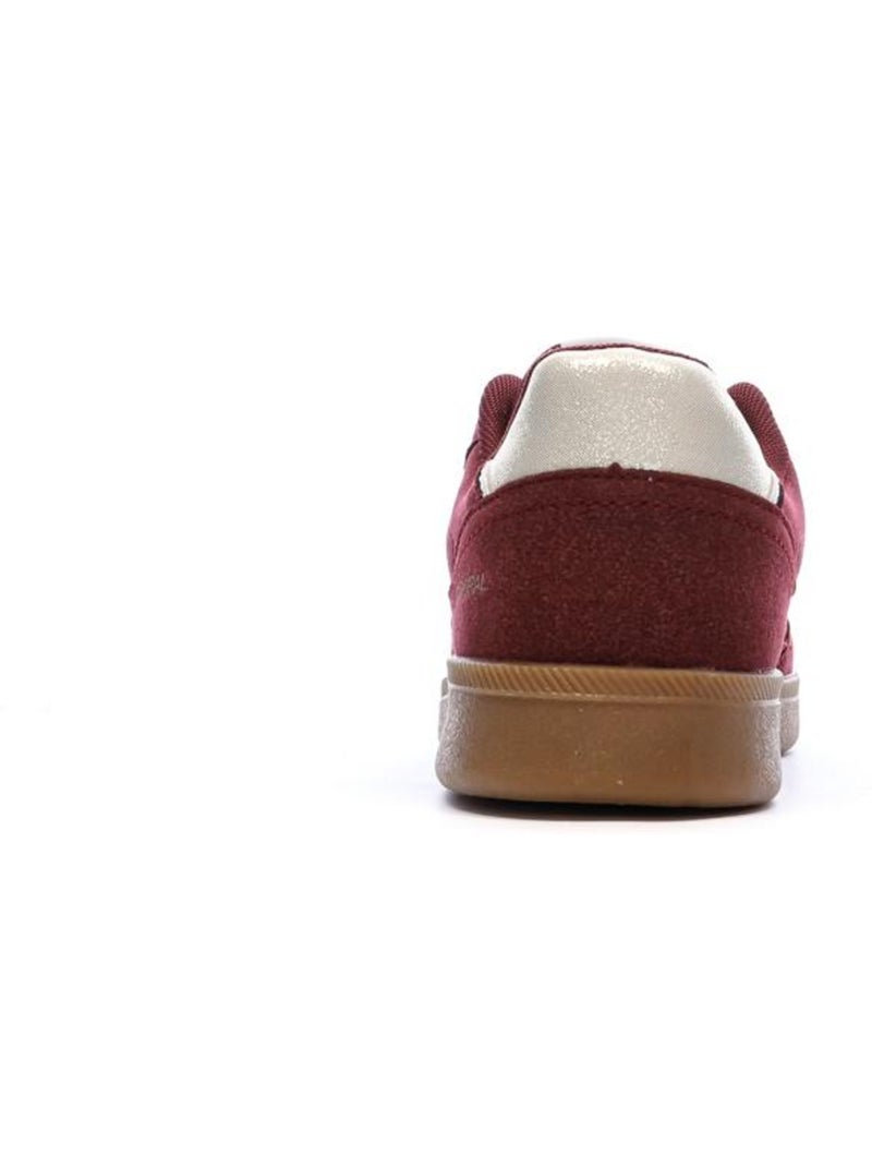 Baskets femme kaporal Bordeaux - Kiabi