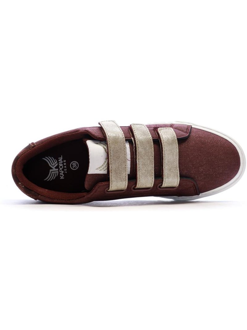 Baskets femme kaporal Bordeaux - Kiabi