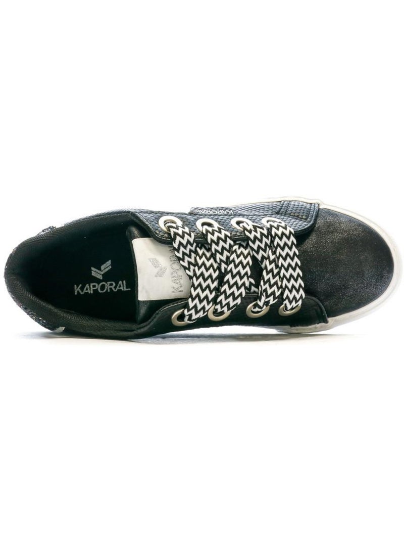 Baskets femme kaporal Noir - Kiabi