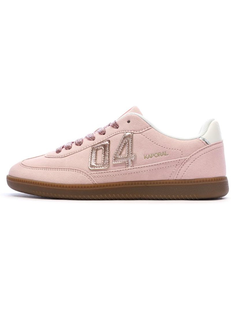 Baskets femme kaporal Rose - Kiabi