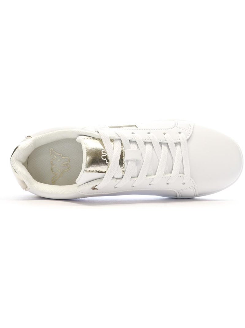 Baskets Femme Kappa Blanc - Kiabi