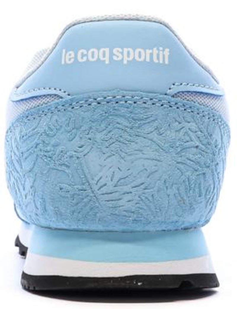 Baskets Femme Le Coq Sportif Bleu ciel - Kiabi