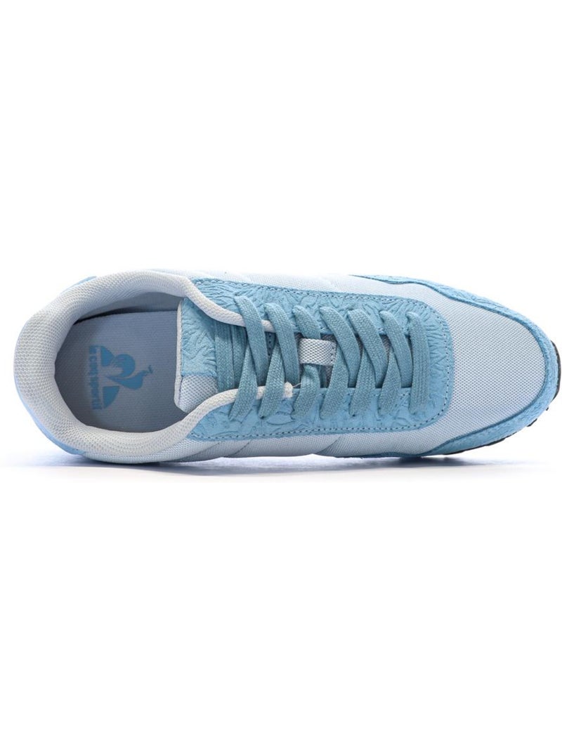 Baskets Femme Le Coq Sportif Bleu ciel - Kiabi