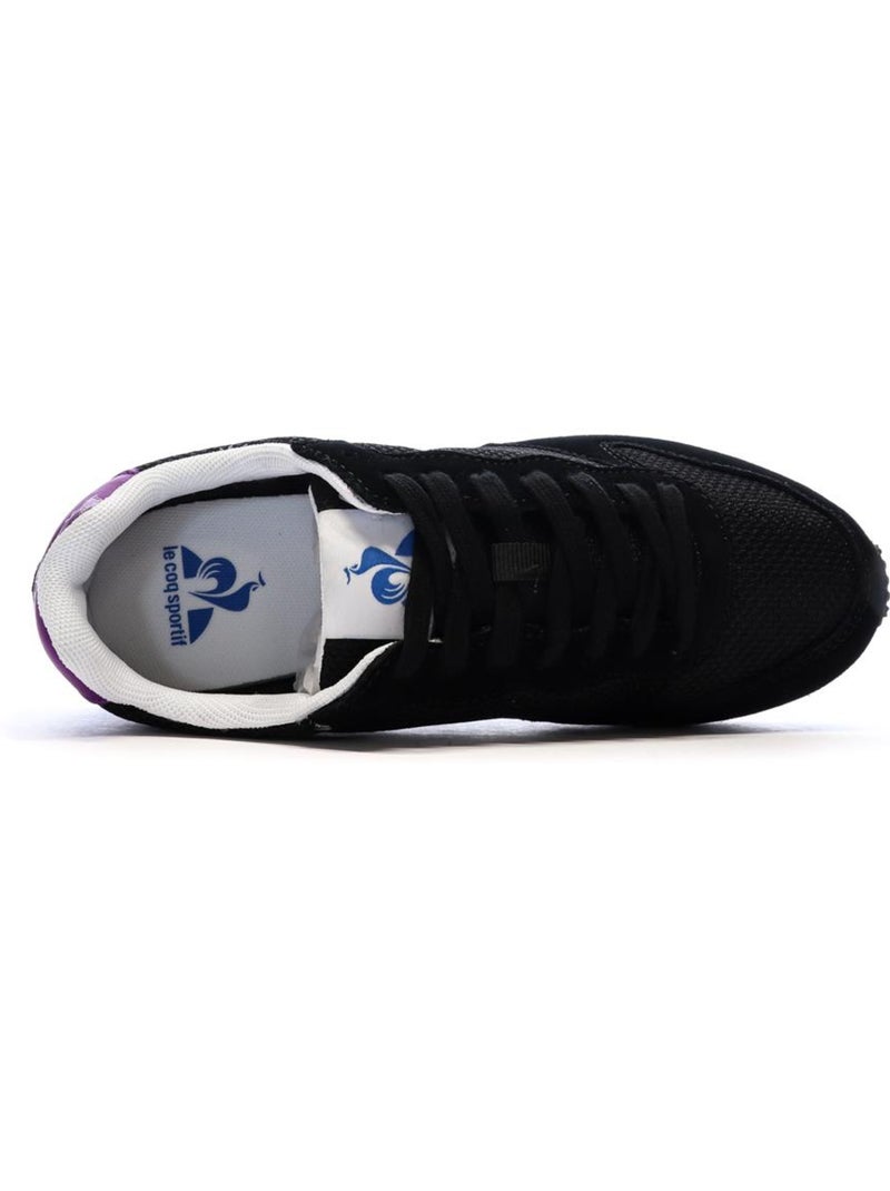 Baskets Femme Le Coq Sportif Noir - Kiabi