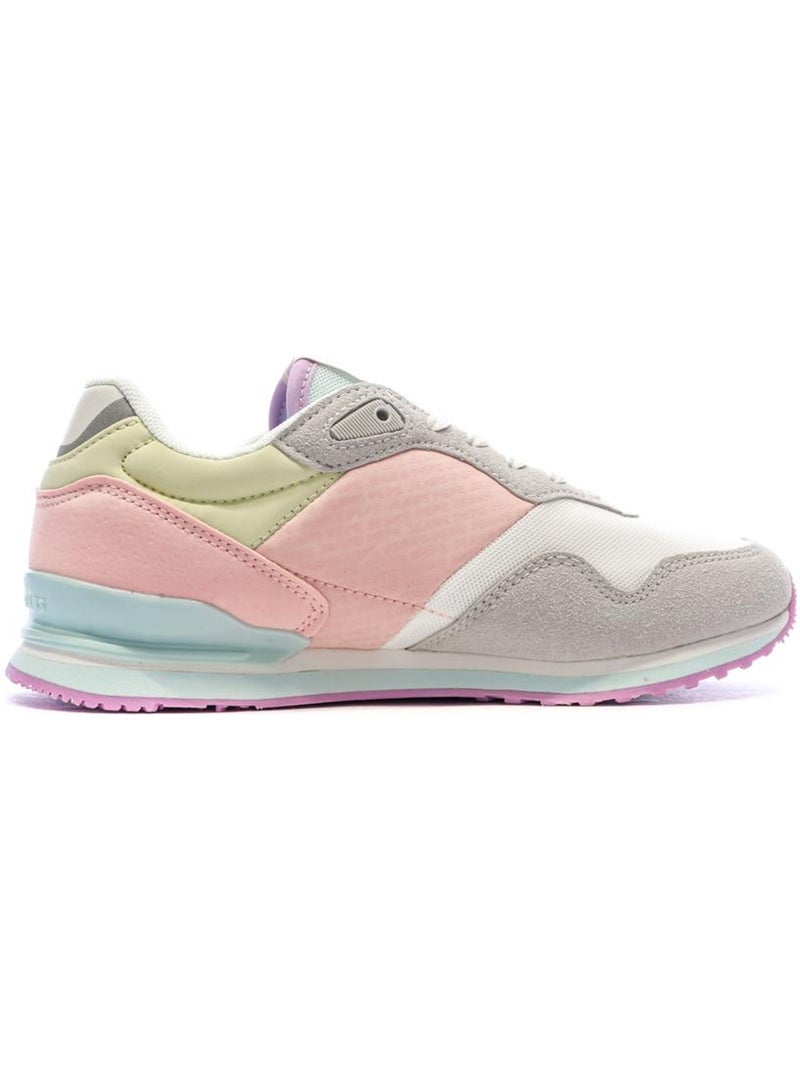 Baskets femme pepe jeans london Gris Argenté - Kiabi