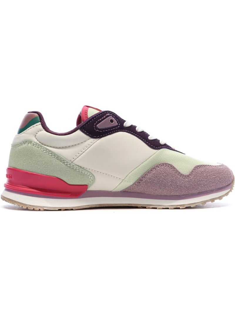 Baskets femme pepe jeans london Violet - Kiabi