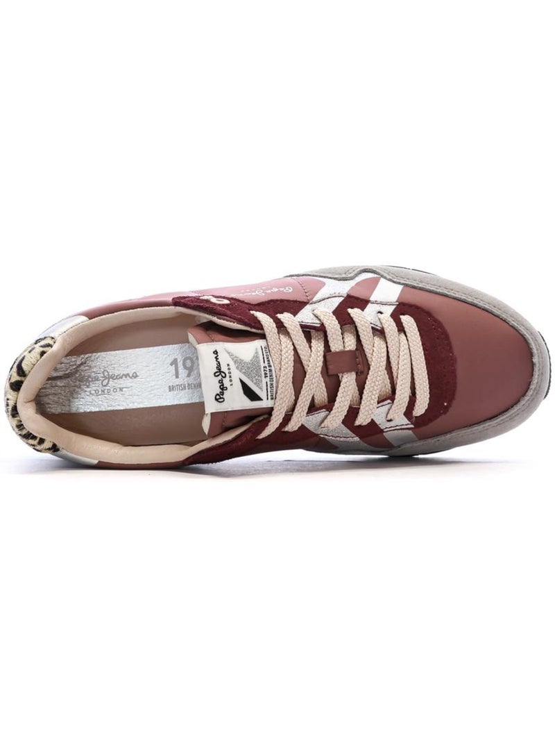 Baskets femme pepe jeans Rose - Kiabi