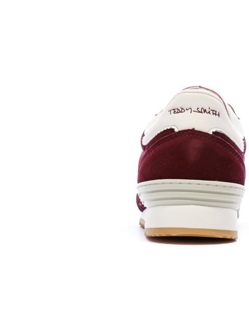 Baskets femme teddy smith Bordeaux - Kiabi