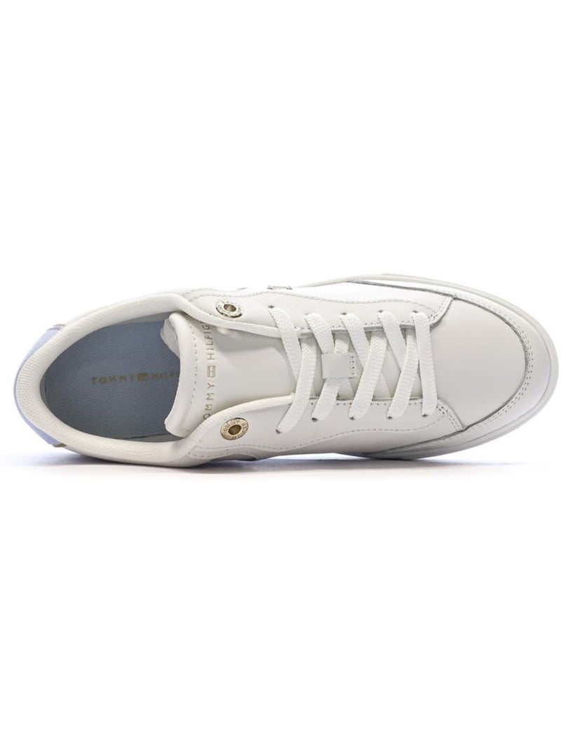Baskets Femme Tommy Hilfiger Blanc - Kiabi