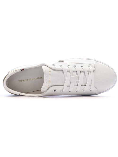 Baskets  Femme Tommy Hilfiger Vulc Canvas Lace Up - Kiabi