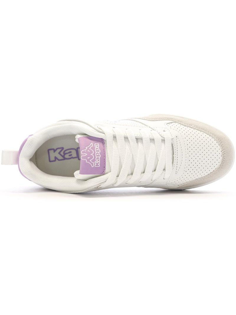 Baskets Fille Kappa Blanc - Kiabi