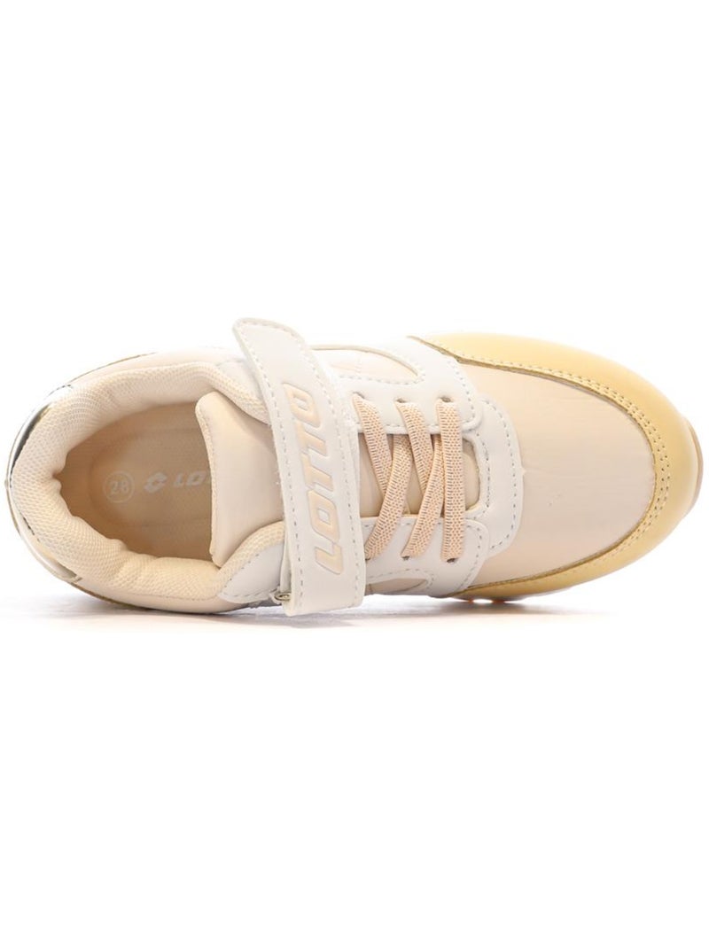 Baskets Fille Lotto Beige - Kiabi