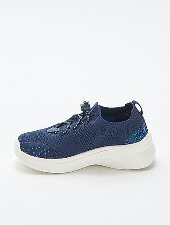 Baskets flyknit ajustables avec stopper