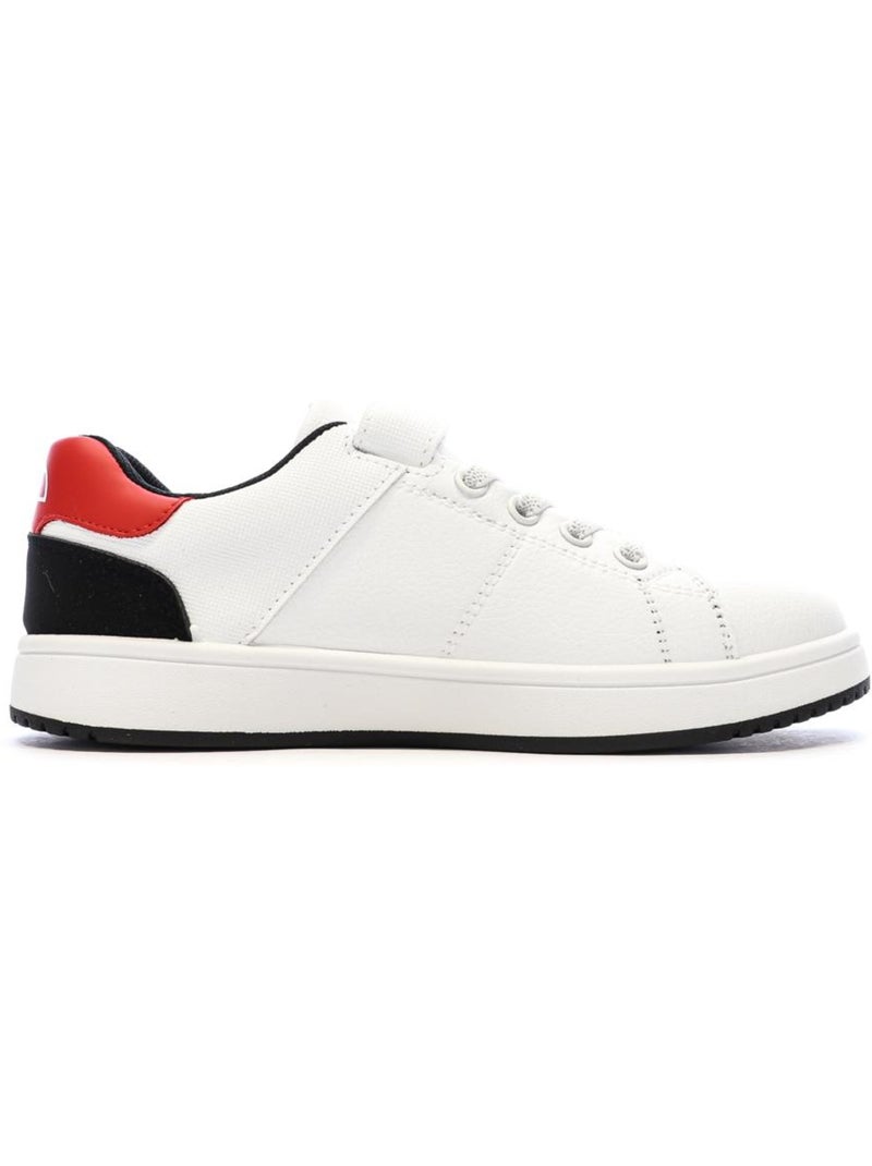 Baskets Garçon Ellesse Blanc / Noir / Rouge - Kiabi
