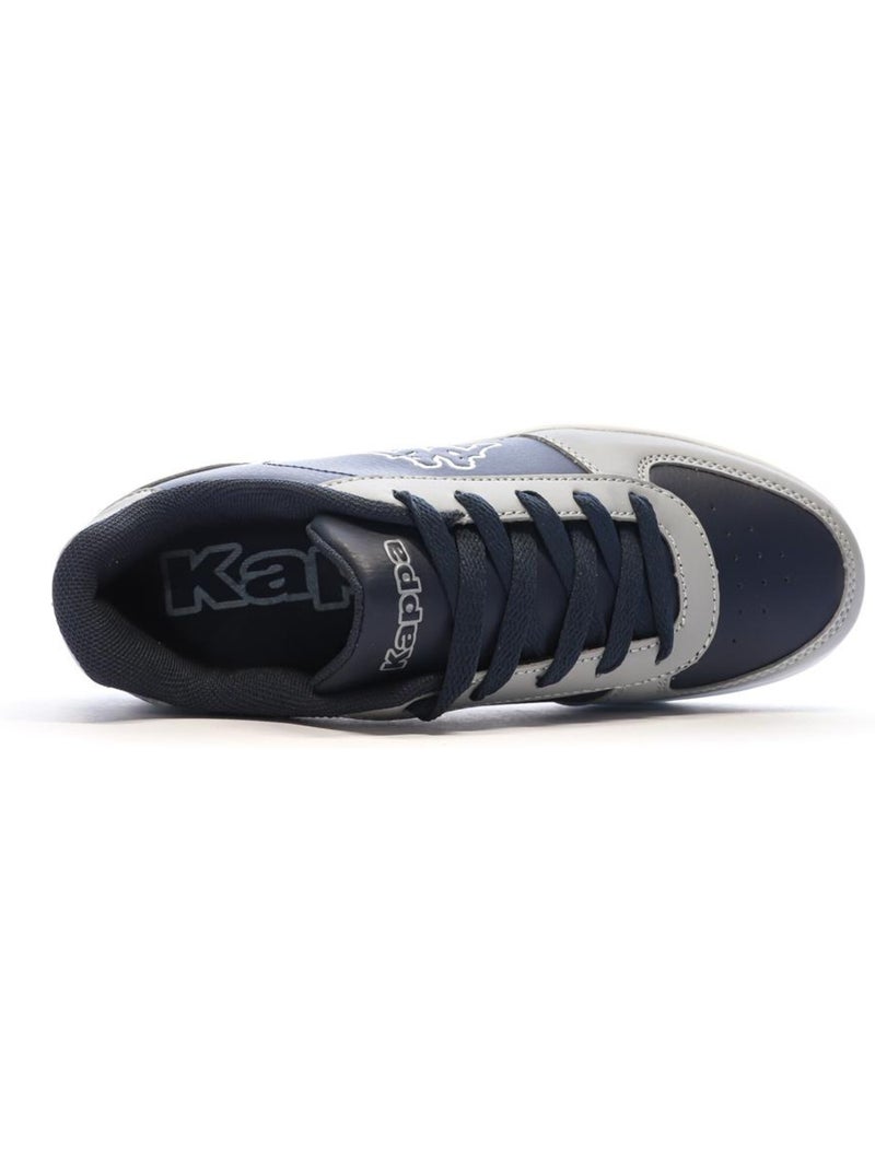 Baskets Garçon KAPPA Bleu Gris clair - Kiabi