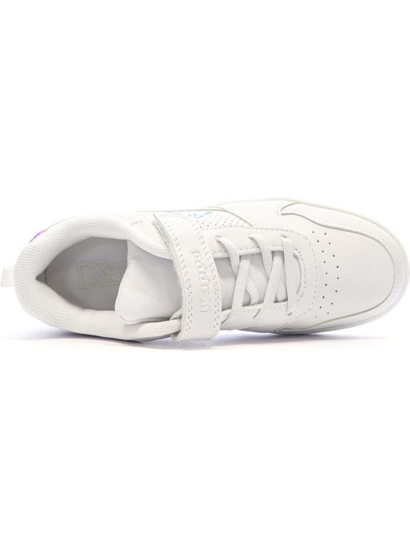 Baskets Garçon Kappa Falcon Blanc Bleu - Kiabi