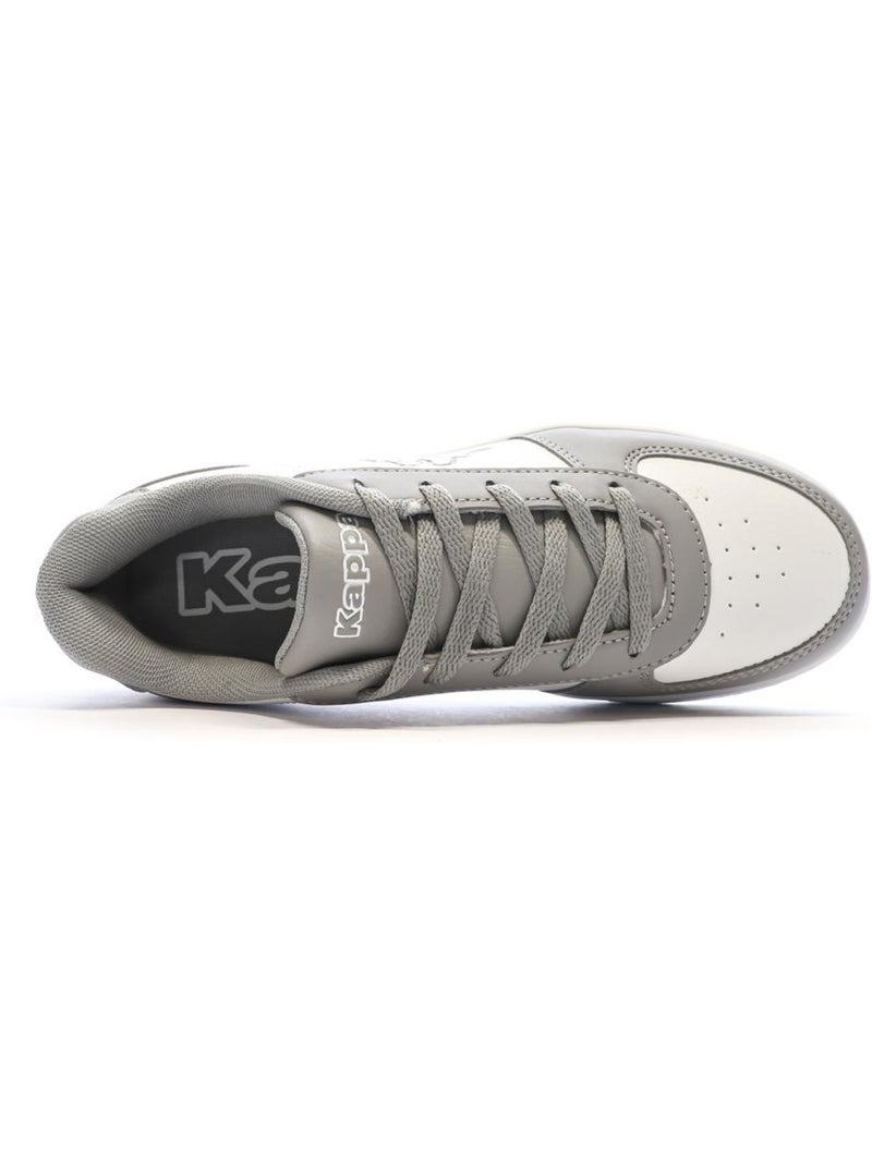 Baskets Garçon KAPPA Gris Argenté - Kiabi