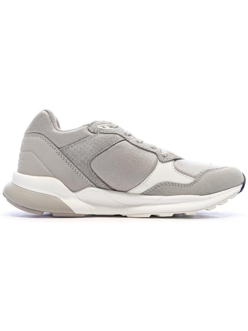 Baskets Garçon Le Coq Sportif R500 Gris Argenté - Kiabi