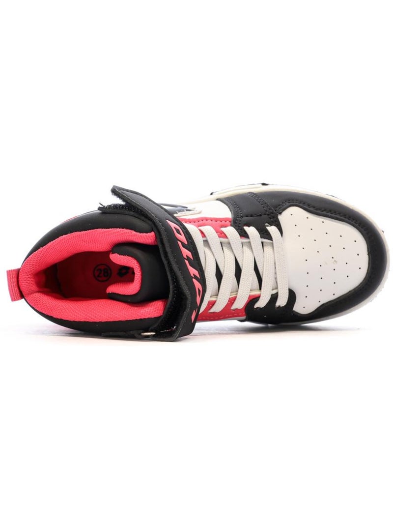 Baskets Garçon Lotto Blanc / Noir / Rouge - Kiabi