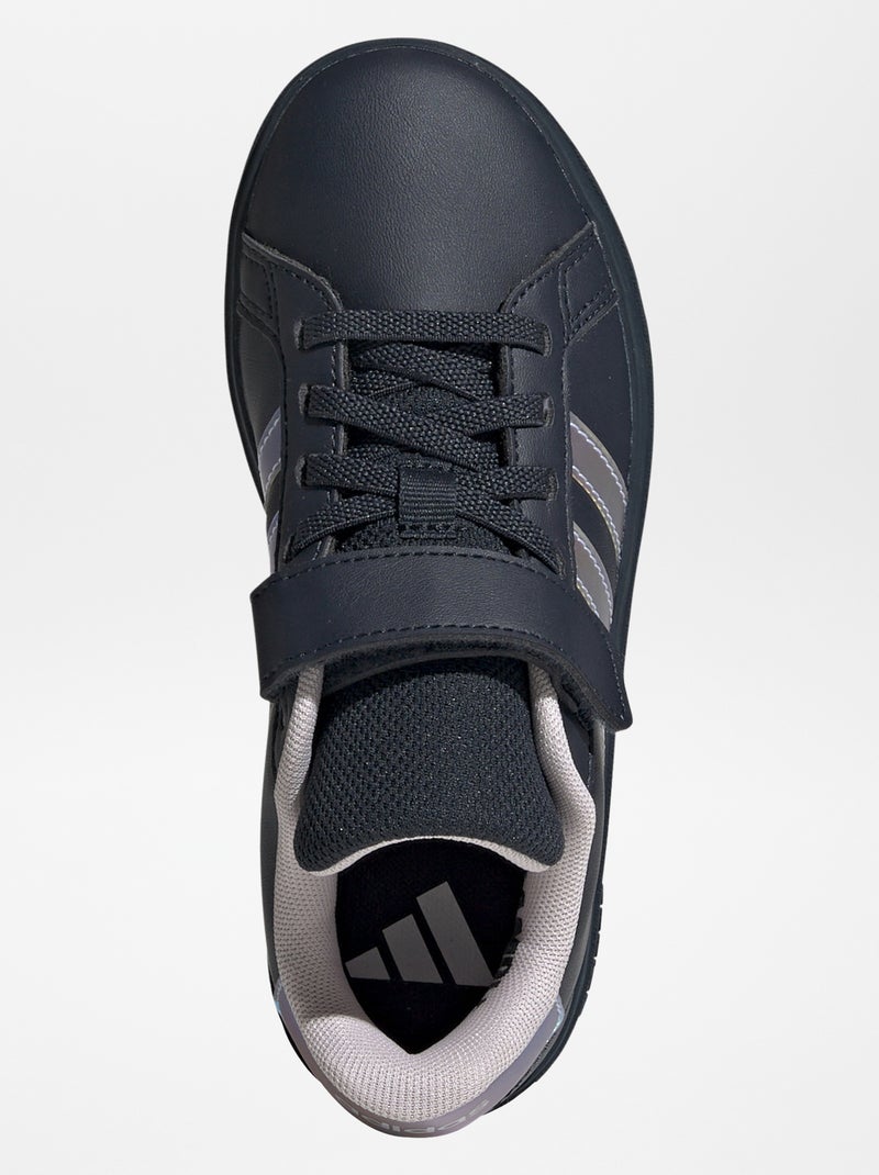 Baskets 'Grand Court' holographique 'adidas' Noir - Kiabi