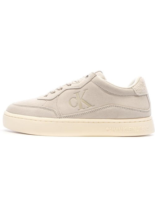 Baskets Greige Homme Calvin Klein Jeans Classic Cupsole - Kiabi