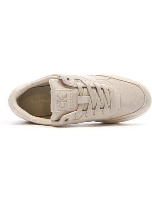 Baskets Greige Homme Calvin Klein Jeans Classic Cupsole - Kiabi