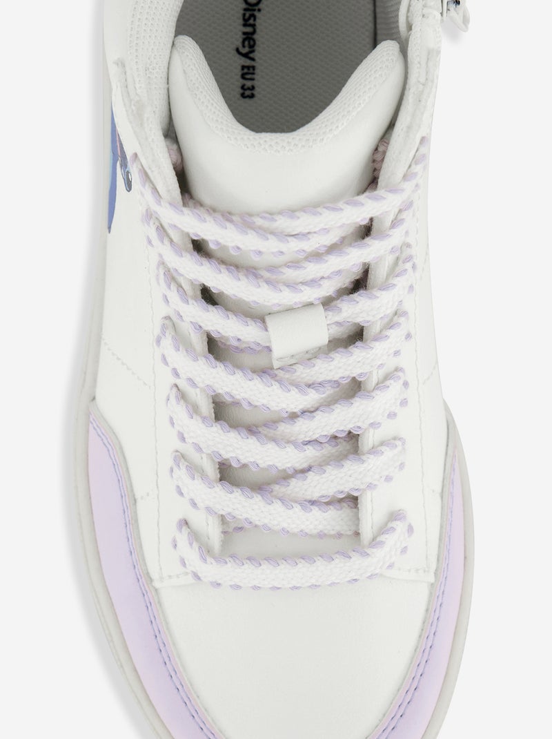 Baskets hautes 'Disney' 'Stitch' Violet - Kiabi