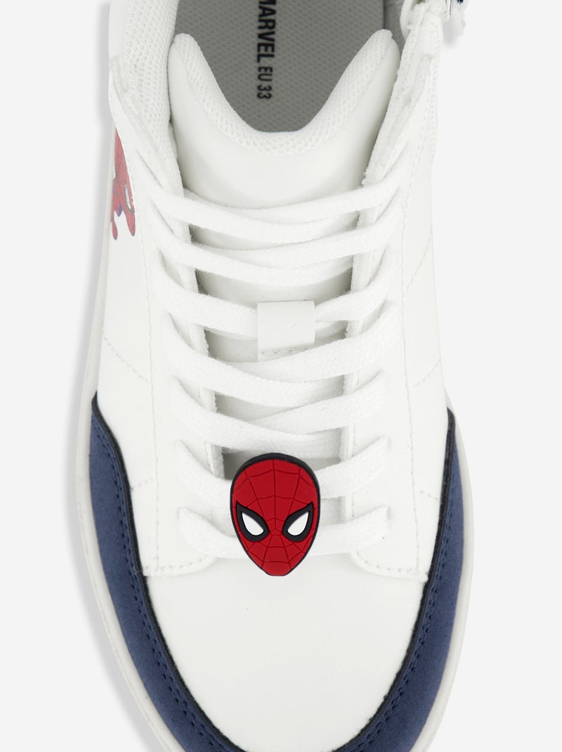 Baskets hautes 'Marvel' 'Spider-man' Rouge - Kiabi