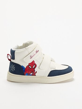 Baskets hautes 'Spider-Man' 'Marvel' à scratchs