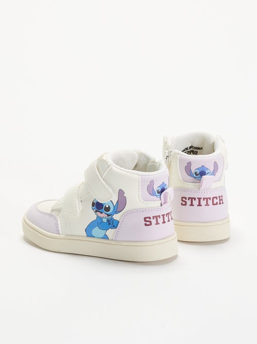 Baskets hautes 'Stitch' 'Disney' à scratchs - Kiabi