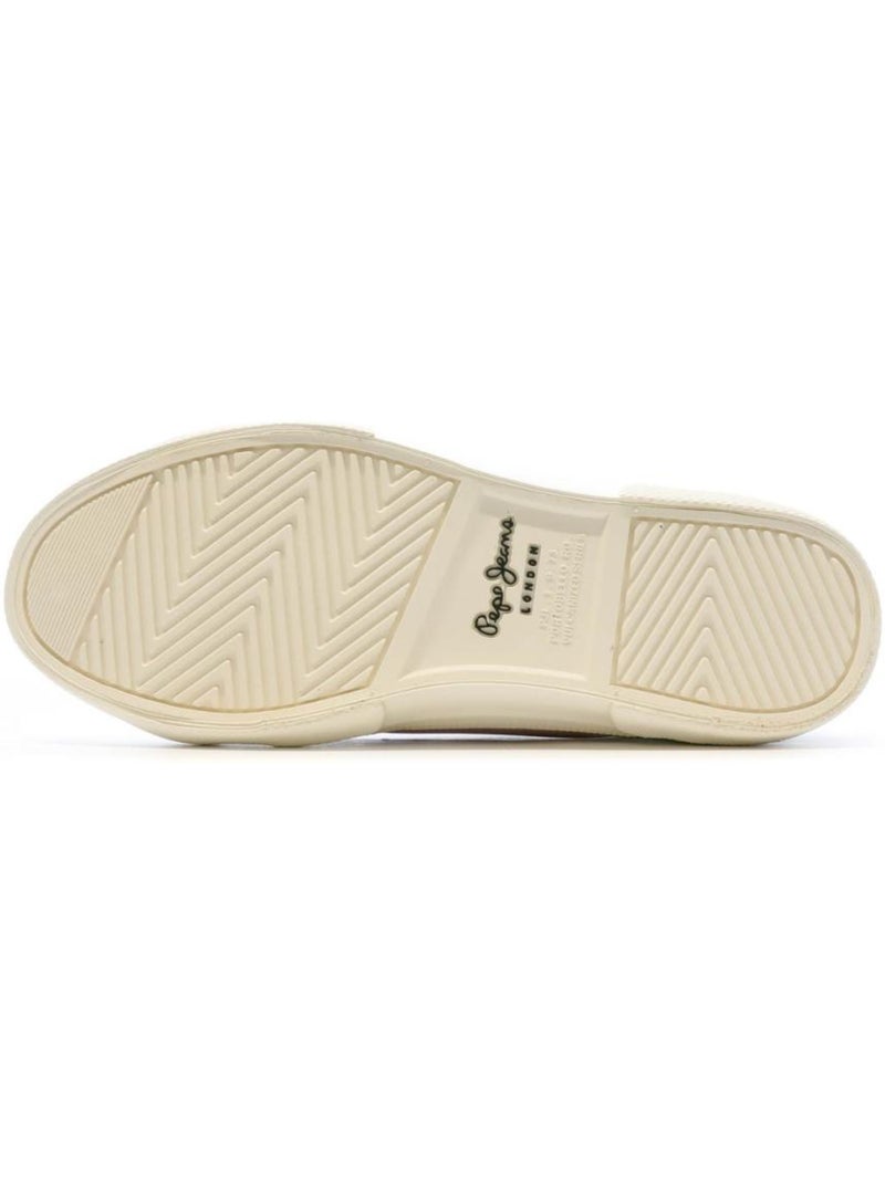 Baskets he Femme Pepe jeans Kenton Blanc - Kiabi