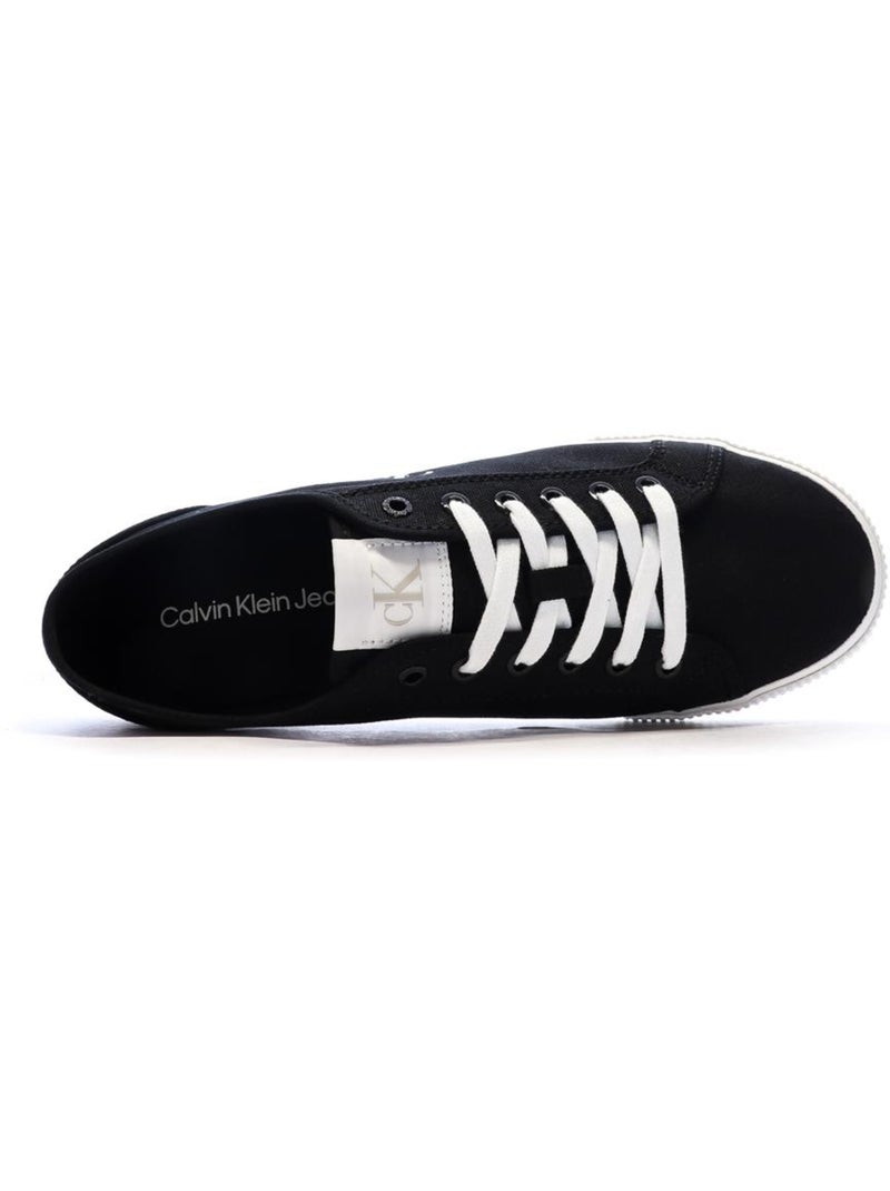 Baskets Homme Calvin Klein Jeans Noir Blanc - Kiabi