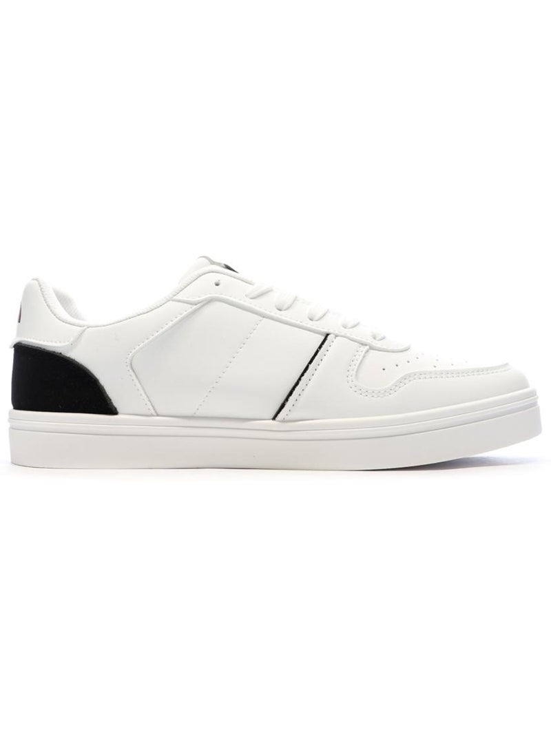 Baskets     Homme Ellesse Star Blanc Noir - Kiabi