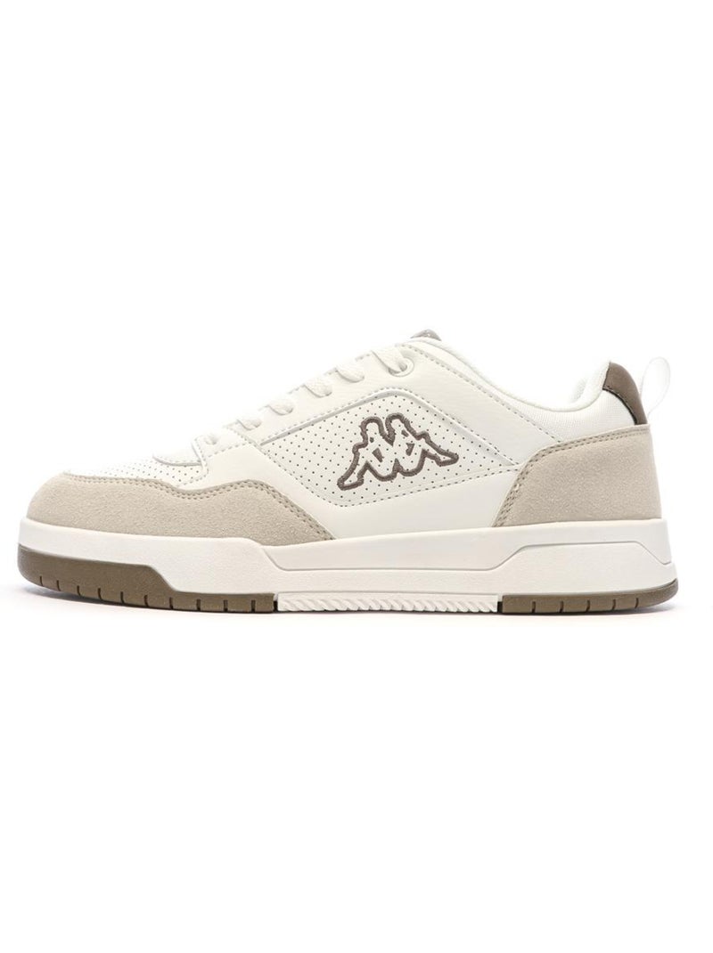 Baskets Homme Kappa Blanc Beige - Kiabi